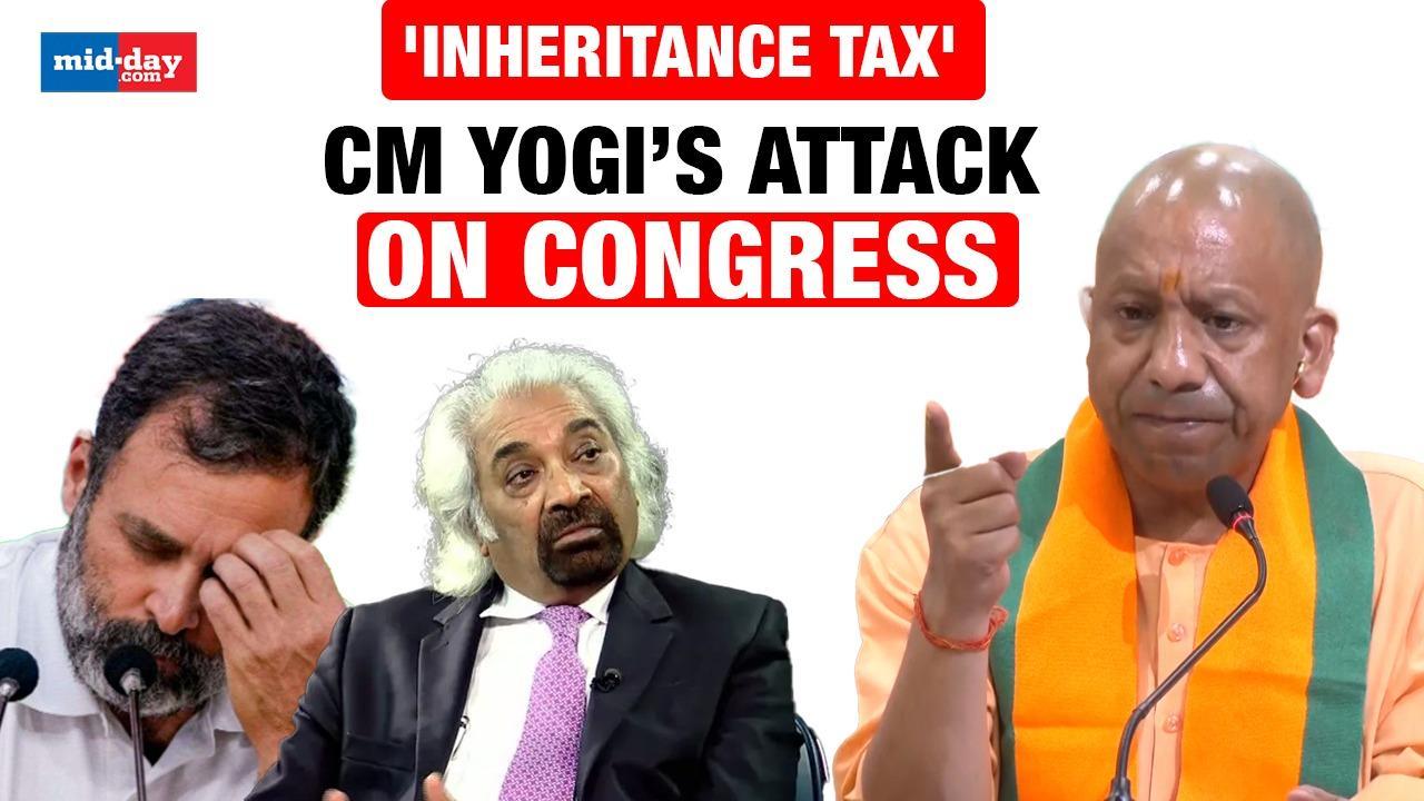 ‘Inheritance tax’ remark: CM Yogi attacks Congress over Sam Pitroda’s remark