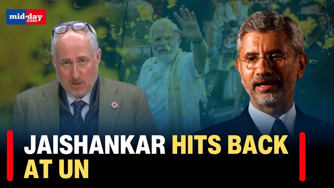 Watch EAM S Jaishankar’s strong reply to United Nations