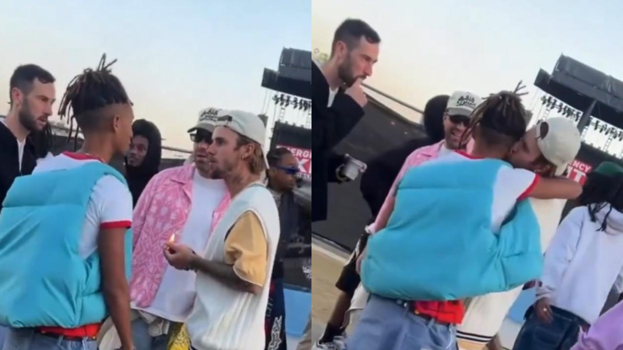 Justin Bieber and Jaden Smith's Coachella Reunion