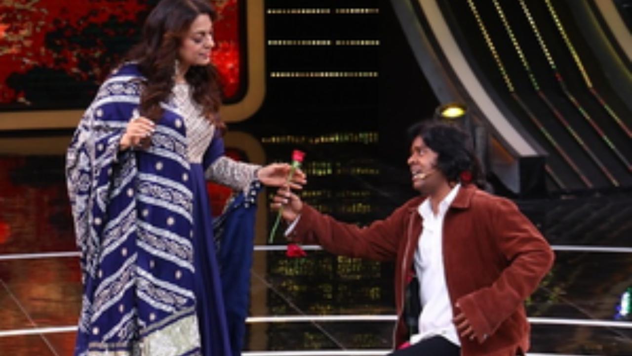 Juhi does an impromptu dance on 'Jaadu Teri Nazar' on ‘Madness Machayenge’