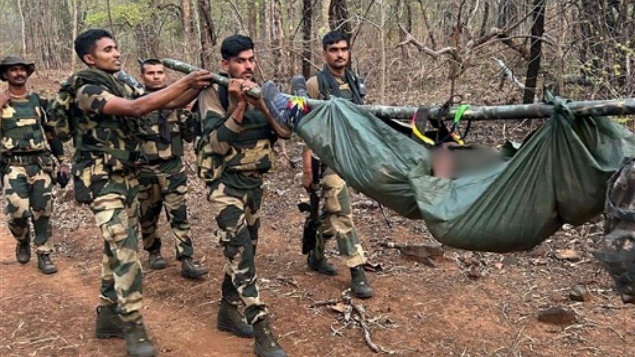  As part of a plan to eradicate the threat, new security camps have been established in the Naxalites' stronghold in the Bastar area, said Deputy CM. 