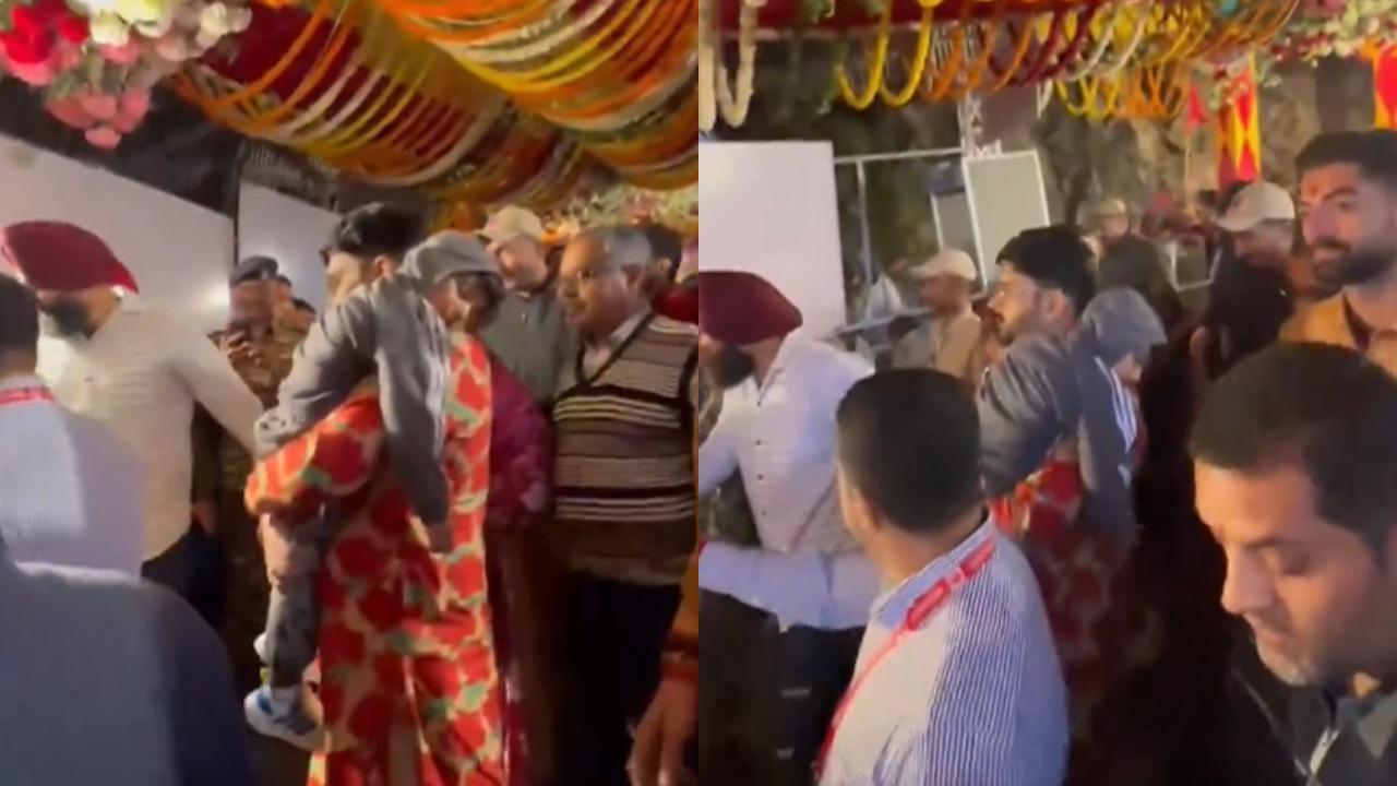 Kapil Sharma seeks blessings at Vaishno Devi Temple with family amid heavy security - watch video