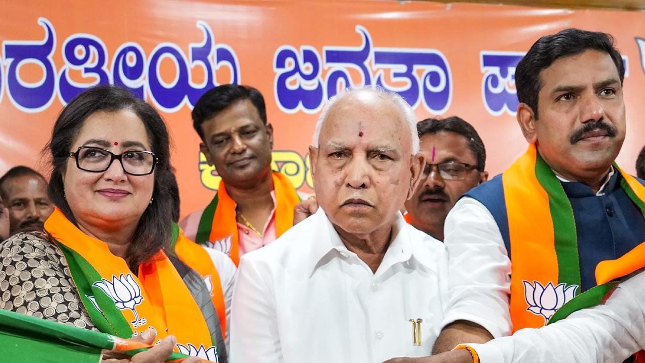 As an independent candidate, Sumalatha had won the seat in 2019 by defeating the then Chief Minister Kumaraswamy's son Nikhil Kumaraswamy of JD(S), by a margin of 1,25,876 votes, with the BJP's support