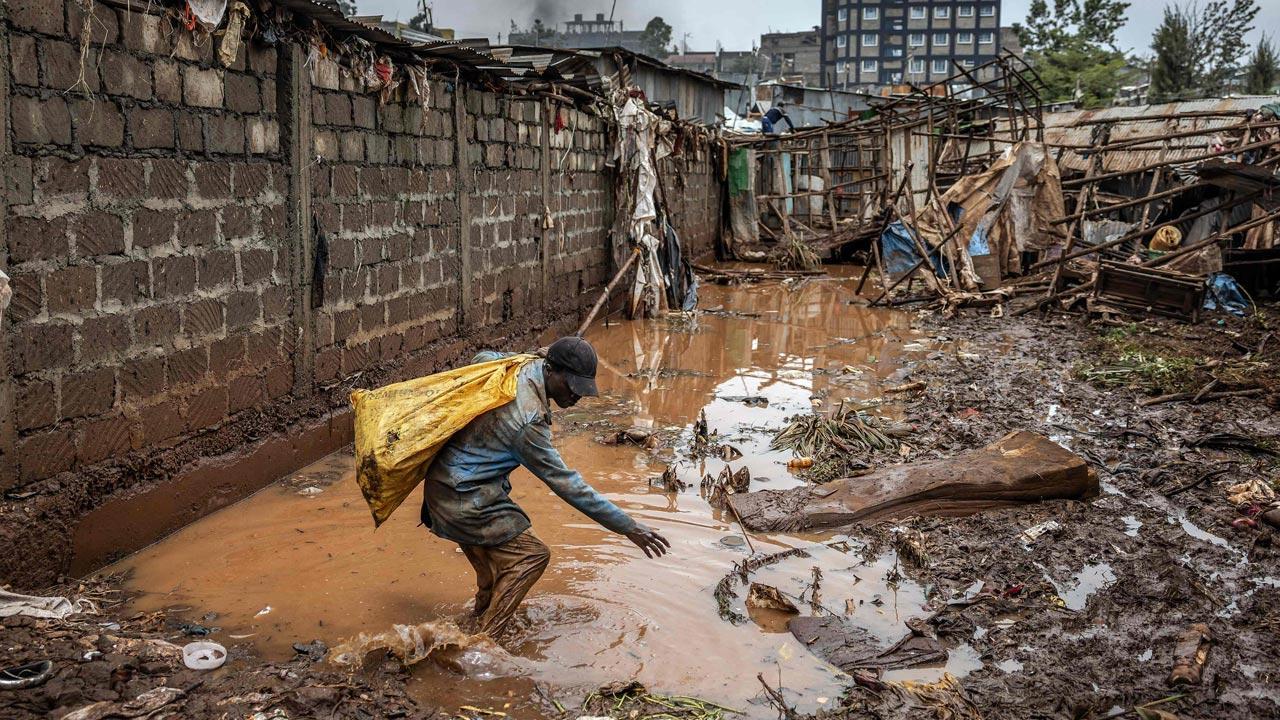 At least 70 people killed by flooding in Kenya as more rain is expected through 