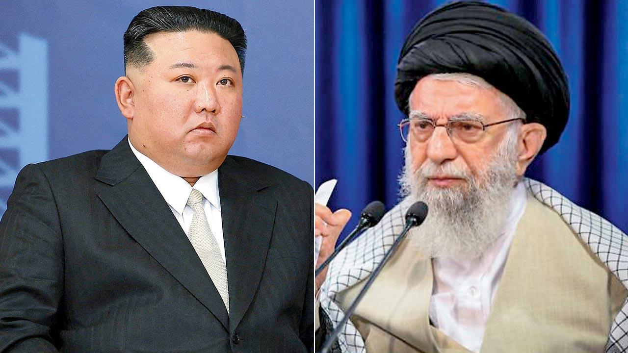  Korea’s Kim Jong Un and Iran’s Seyyed Ali Hosseini Khameneh