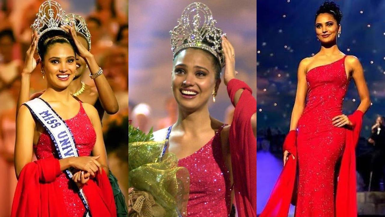 10 unforgettable photos of Lara Dutta from her Miss Universe 2000 win