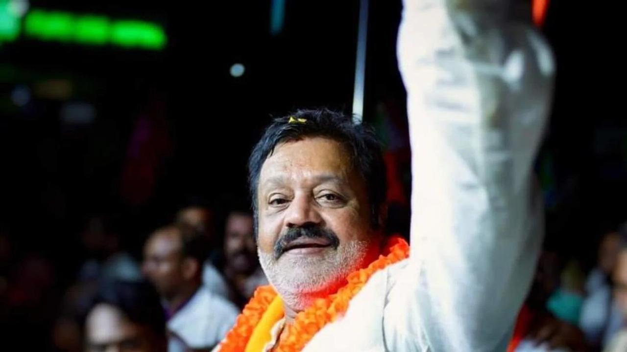 Malayalam film star Suresh Gopi is all set to fight the elections on BJP's ticket from Thrissur in Kerala