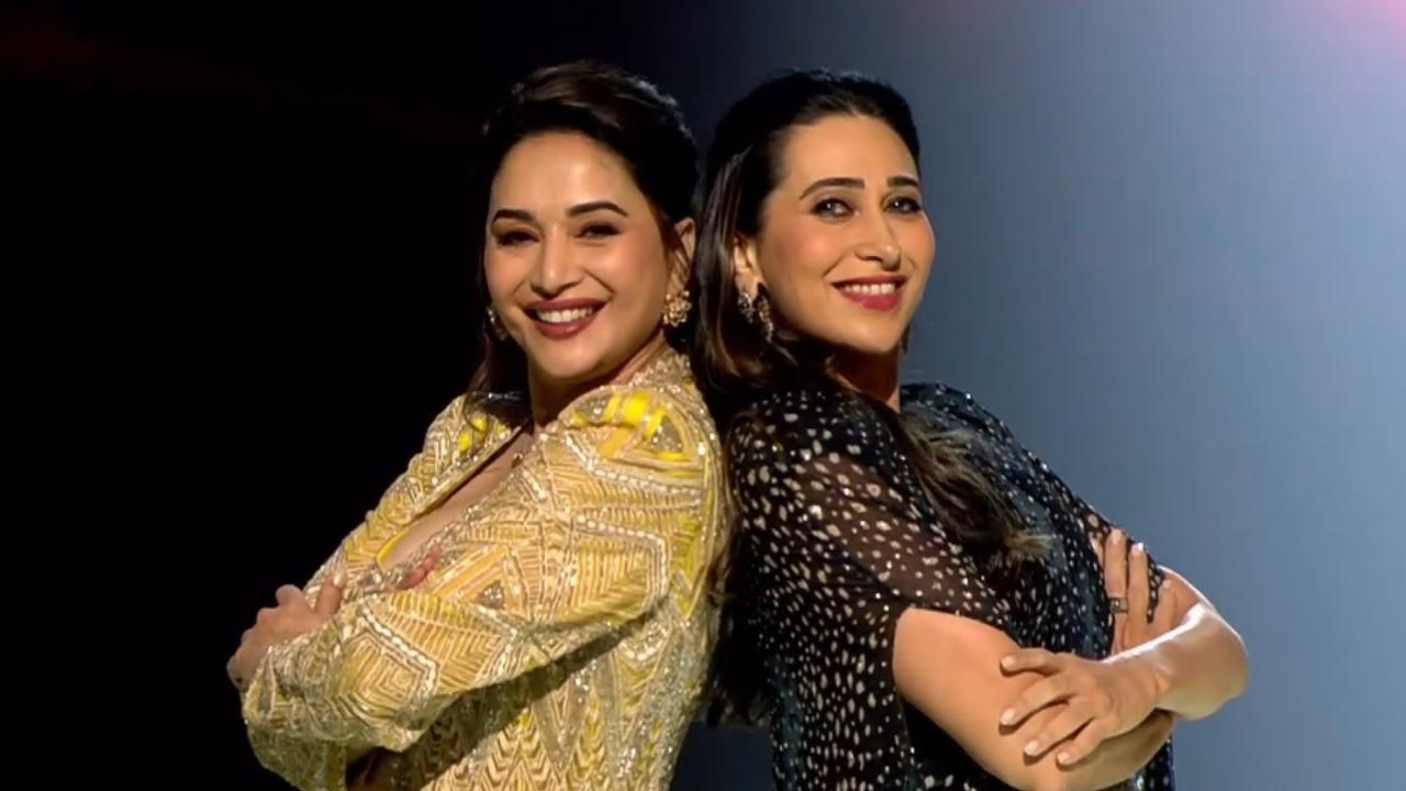 Madhuri Dixit, Karisma Kapoor recreate ‘Dance of Envy’ from 'Dil Toh Pagal Hai' - watch video 