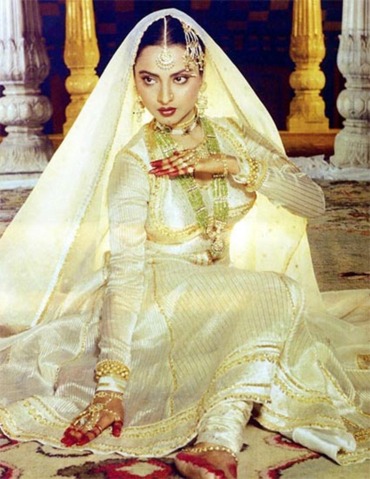 Evergreen actress and yesteryear icon Rekha essayed the role of Amiran/Umrao Jaan in the 1981 film. The songs 'Dil Cheez Kya Hai' and 'In Ankhon Ki Masti Ke' have been stuck with cinephiles across generations. 