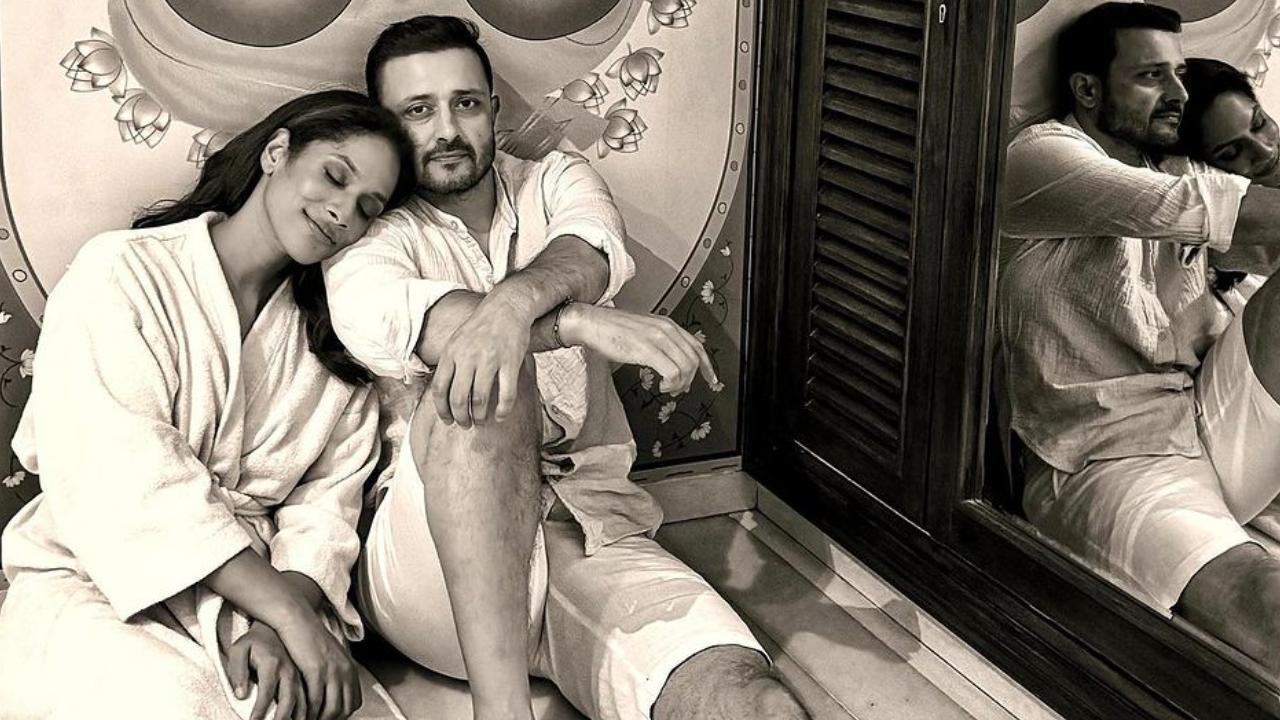 Masaba Gupta expecting first child with husband Satyadeep Misra: 'Two little feet are on their way', wrote the designer on Instagram. Read more