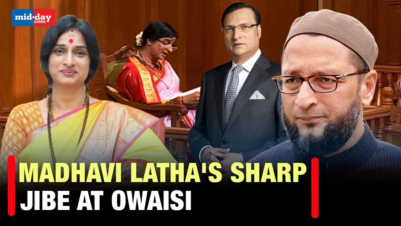 Madhavi Latha takes a jibe at Owaisi, says he's friends with people from ISIS