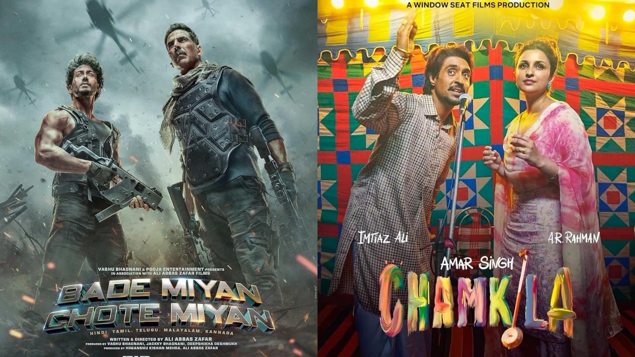 Bade Miyan Chote Miyan to Amar Singh Chamkila, top releases to watch this April!