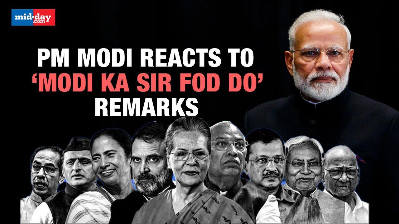 PM Modi reacts to ‘Modi Ka Sir Fod Do’ remarks by Congress leader