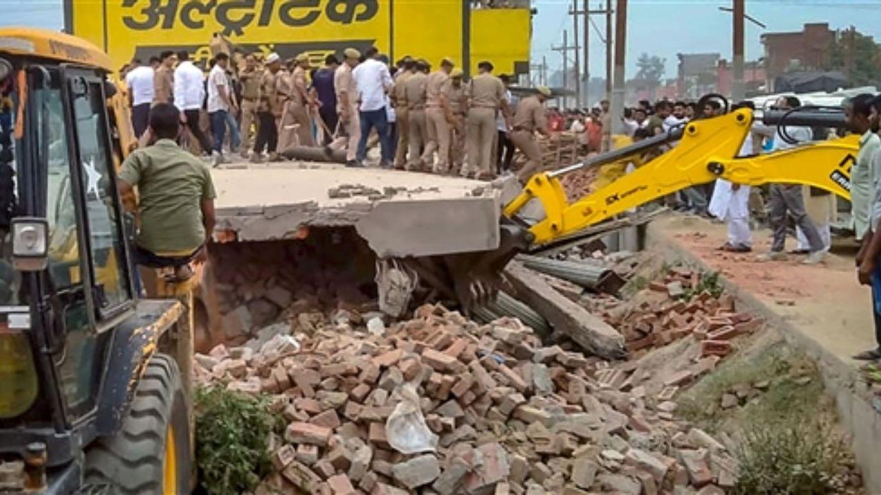 Authorities have taken action and arrested two suspects, including the landlord and contractor, who were allegedly involved in the construction of the collapsed building.