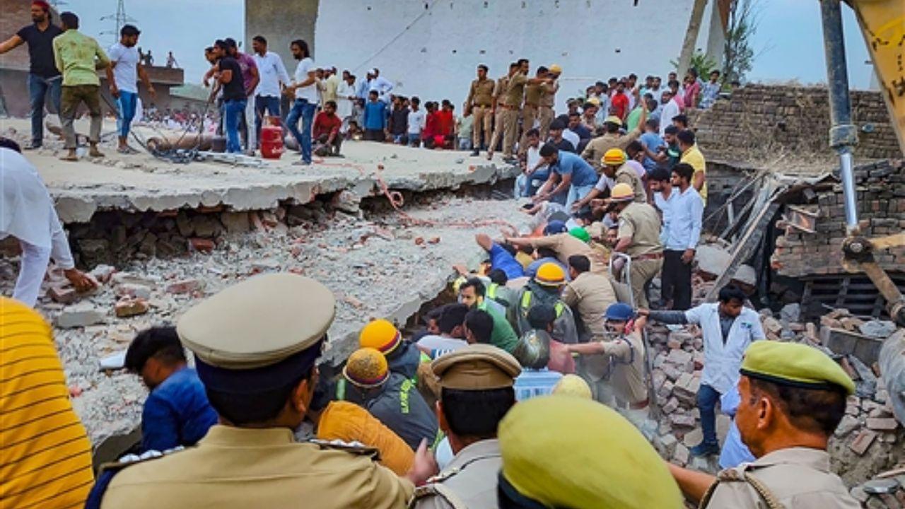 An investigation into the cause of the building collapse has been initiated to ascertain any potential lapses in construction standards or safety measures.
