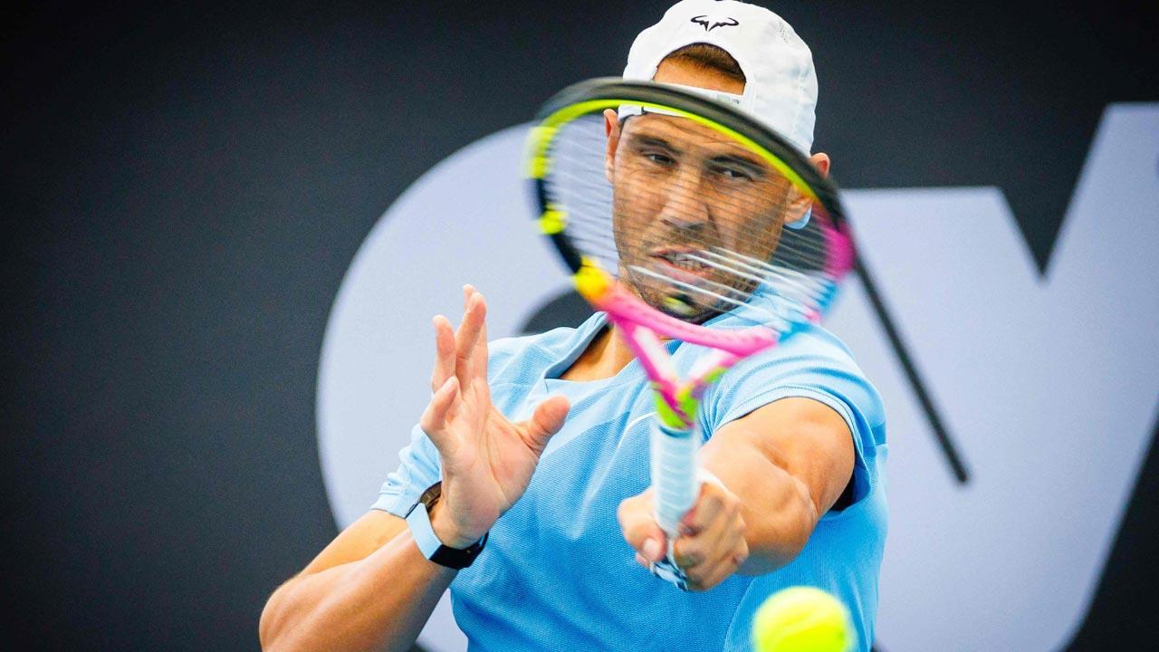 'It’s a joy': Injured Nadal on return
