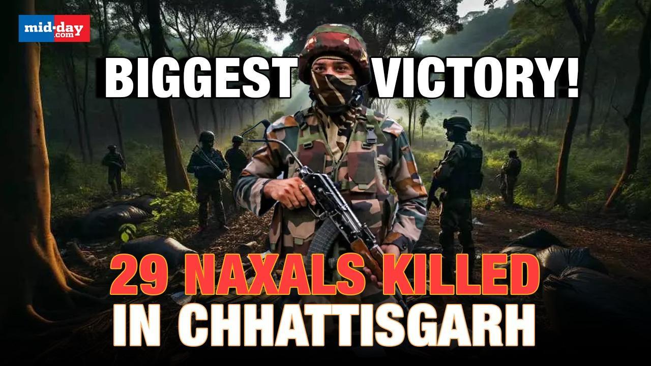 Chhattisgarh Naxal encounter: 29 Naxals shot dead in Kanker, Chhattisgarh