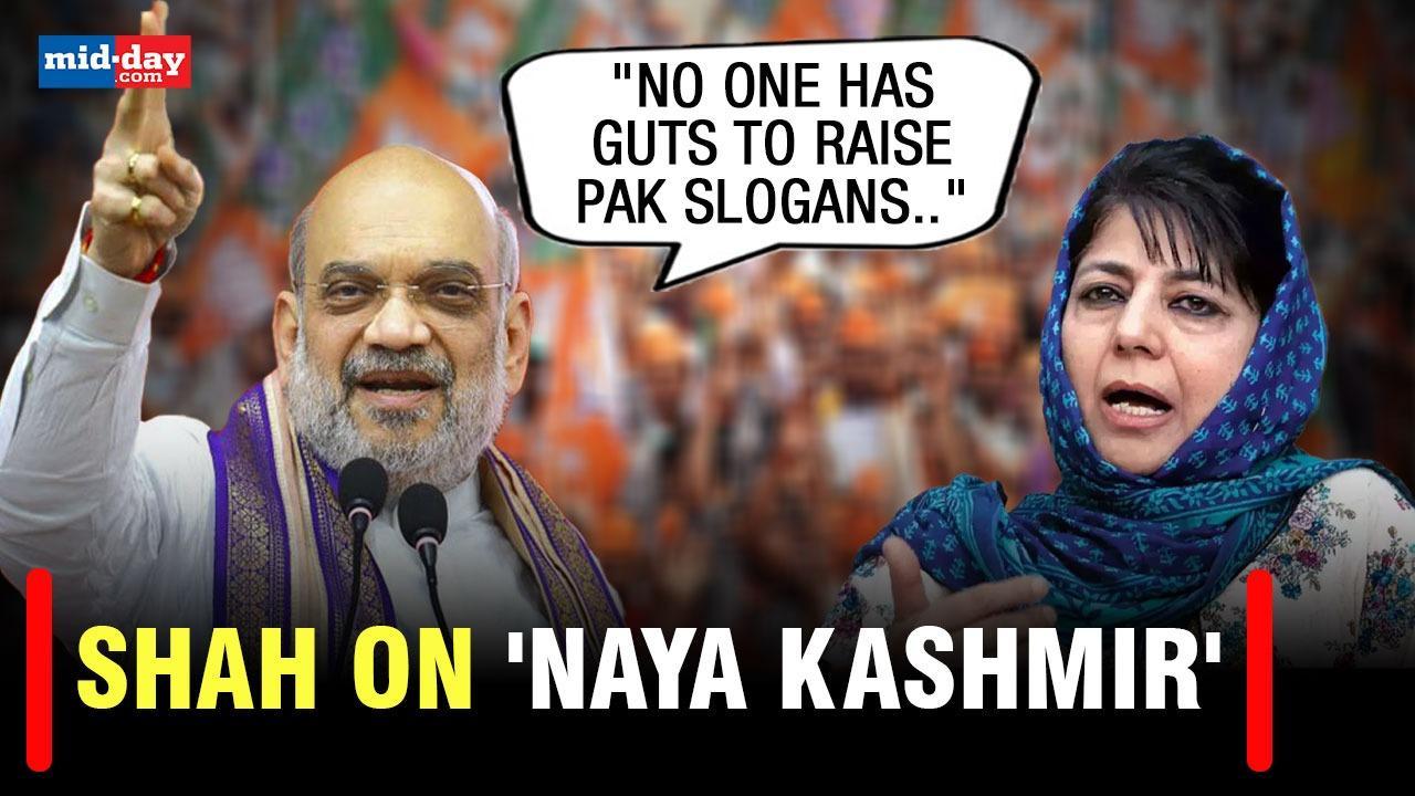 HM Amit Shah highlights change in `Naya Kashmir`, lauds PM Modi 
