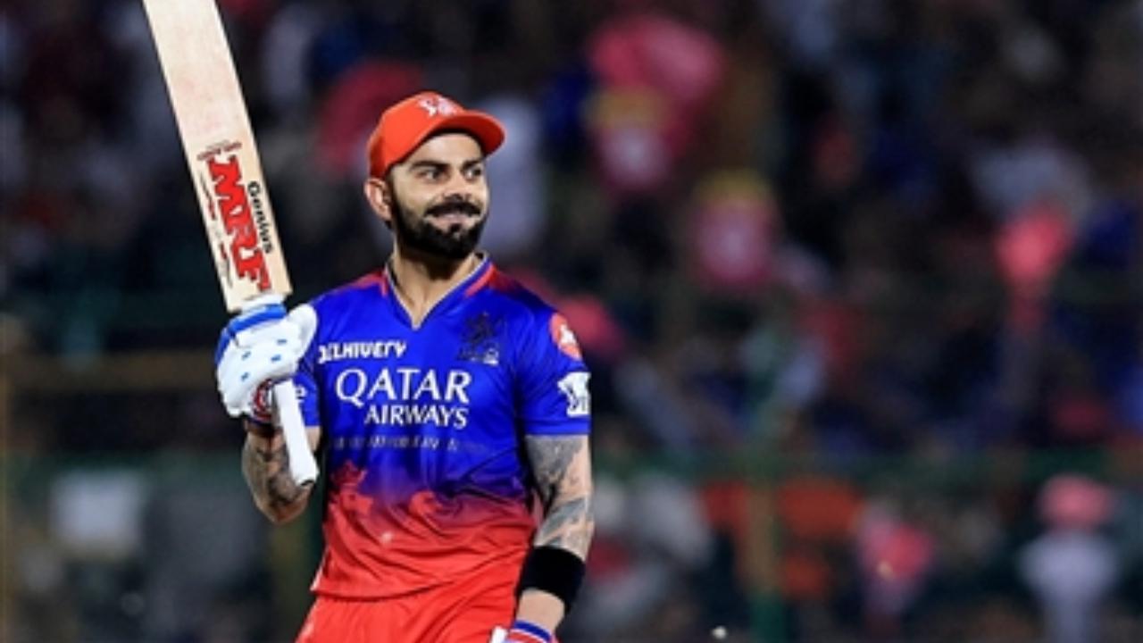 Virat Kohli in a match against Rajasthan Royals scored a crucial century. Opening the inning for RCB, the star right-hander accumulated 113 runs off 72 deliveries with a strike rate of 156.94. Kohli's knock was laced with 12 fours and 4 sixes