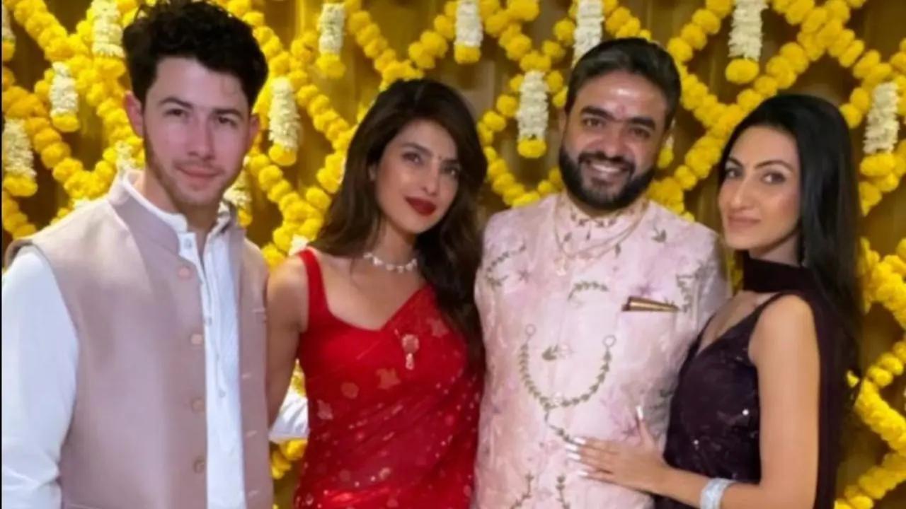 Priyanka Chopra took to her social media handle to share the happy news of her younger brother's roka ceremony. Read More