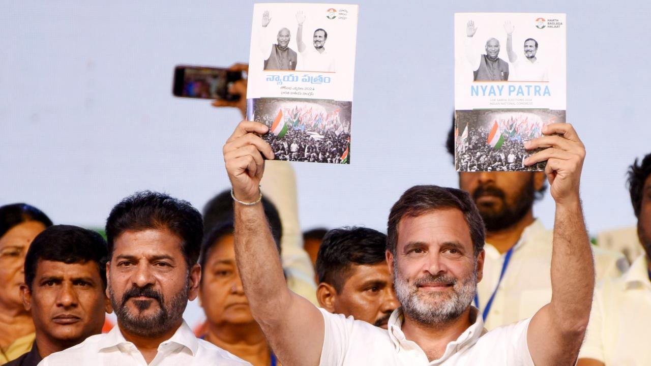 Rahul Gandhi also said the Congress is fulfilling its poll guarantees made to Telangana people