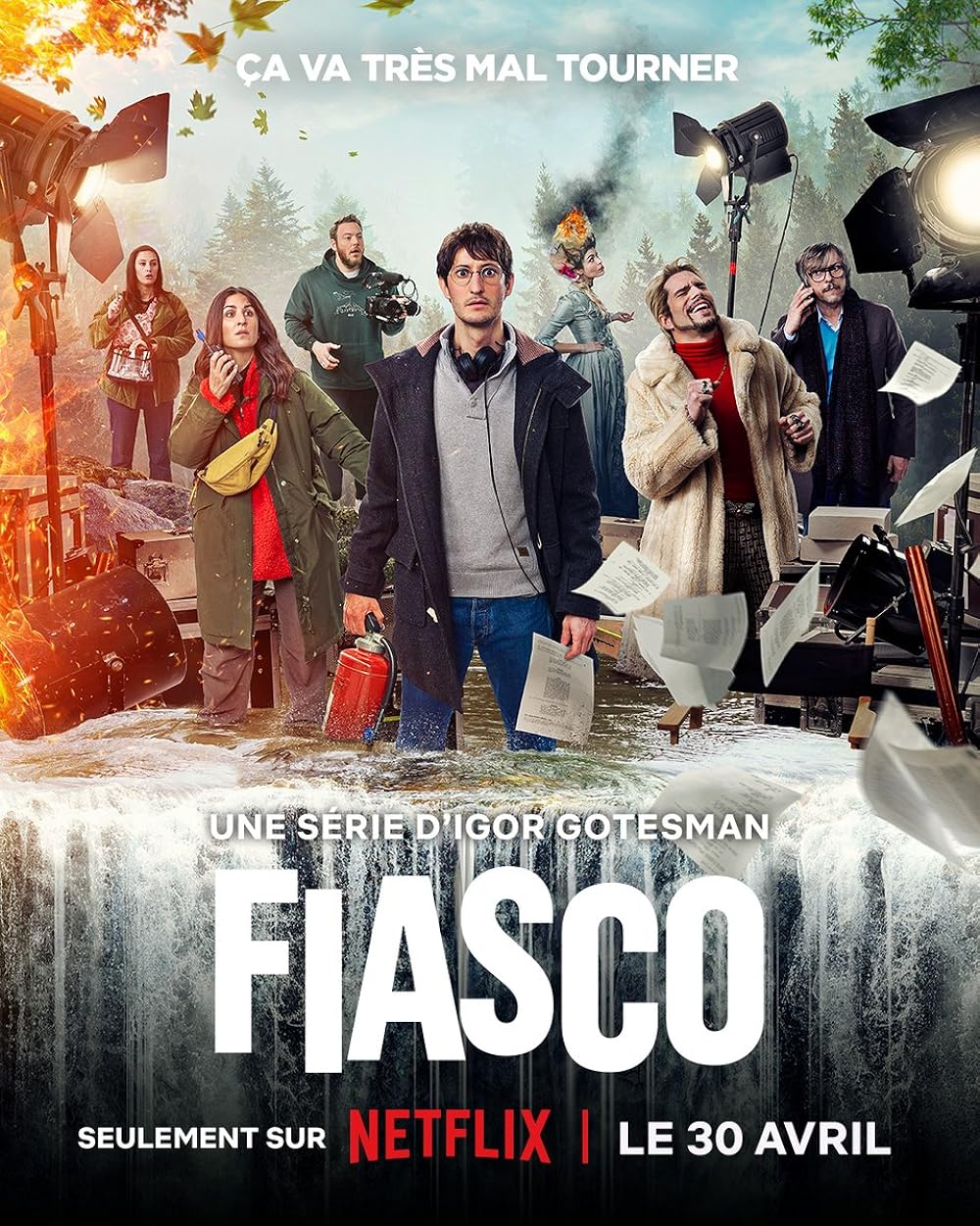 Fiasco (Streaming on Netflix) - April 30Embark on a journey into the tumultuous realm of filmmaking with 