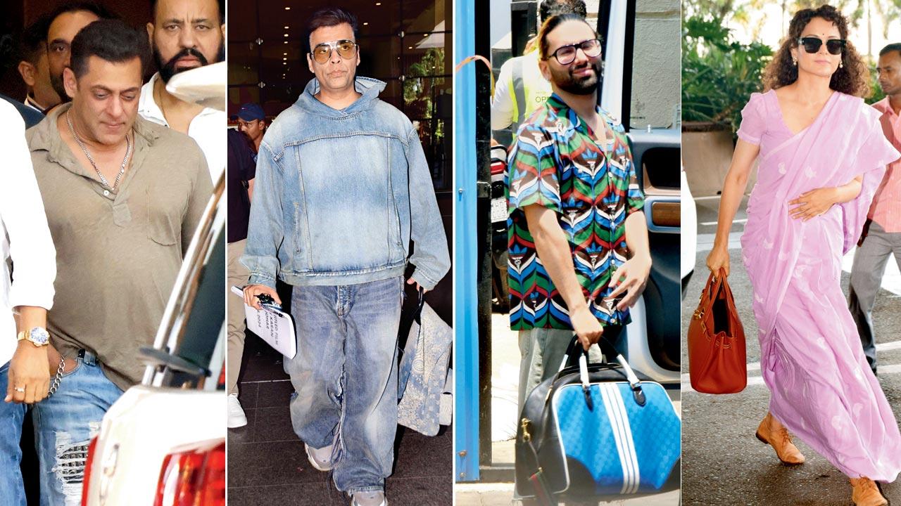 Bhai is here: Salman Khan; Plain jane: Karan Johar; Too tired to be woke: Orhan ‘Orry’ Awatramani; Saree pe Saree: Kangana Ranaut