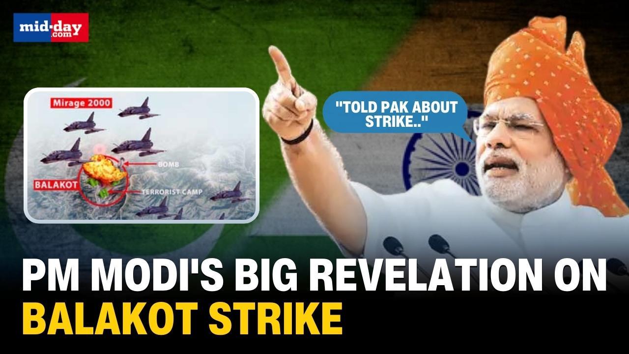 PM Modi Recalls The Untold Story About  India's Airstike On Pak In 2019 | Watch 