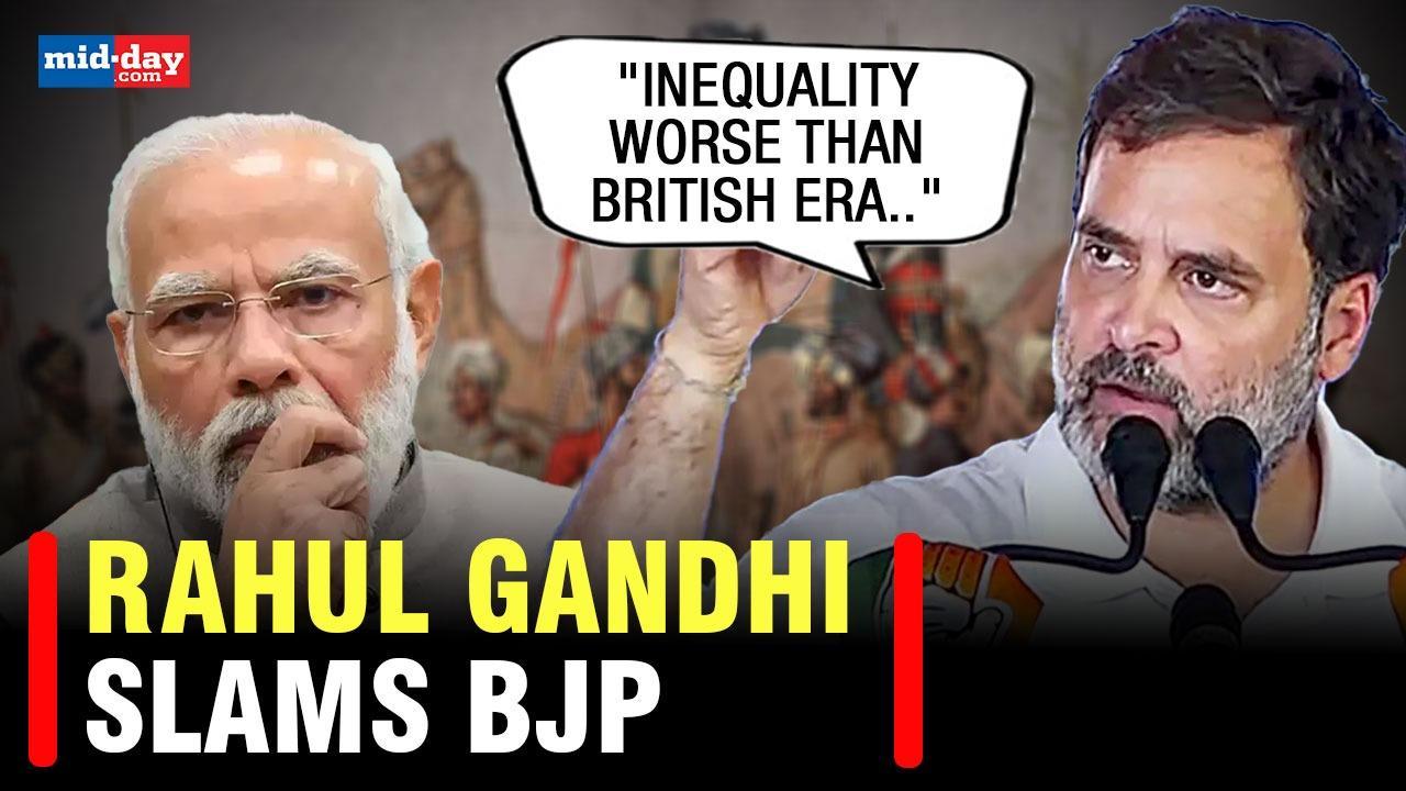 Congress leader Rahul Gandhi criticises PM Modi's leadership