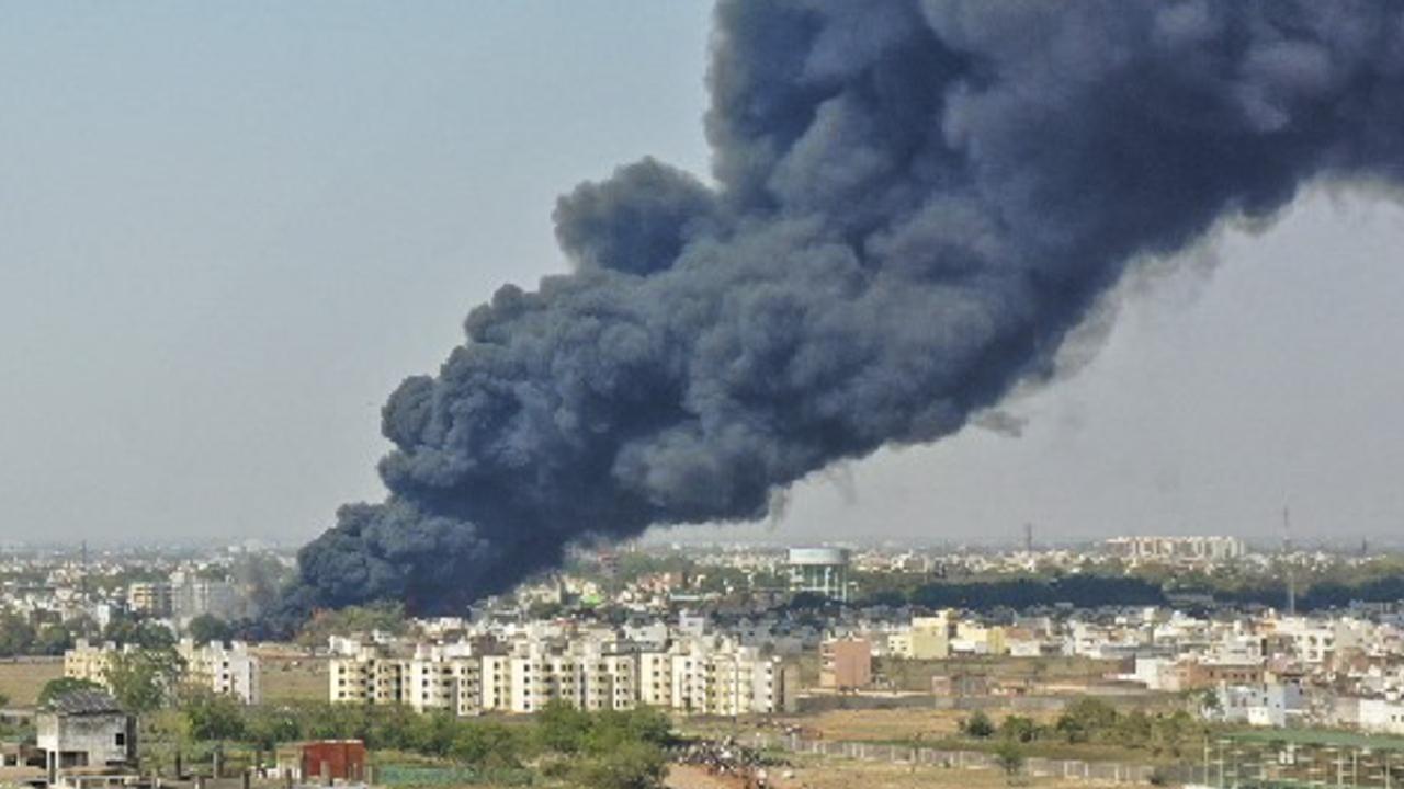 A 132 KV power substation is located next to the storage facility, and efforts are to prevent the blaze from spreading there as it could affect power supply to parts of the city, he said