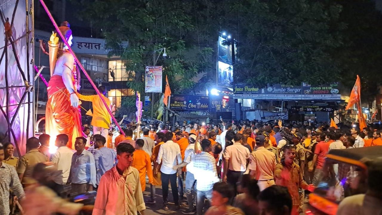Ram Navami: After two years of communal conflict, festival celebration concludes peacefully in Malwani