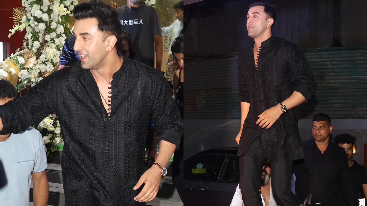 Ranbir Kapoor averts mishap as he trips on stairs at Mumbai event, watch video 