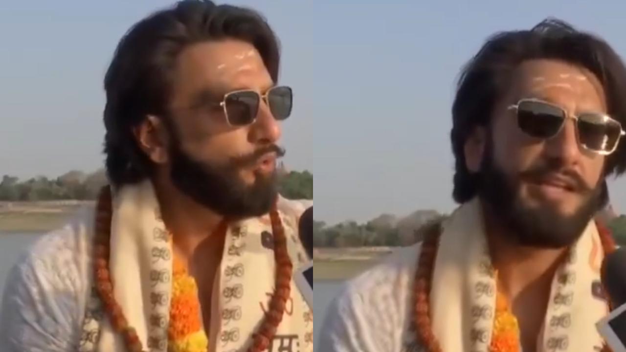 Ranveer Singh in the doctored video
