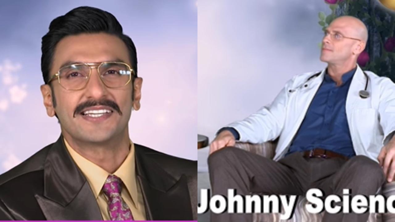 WATCH: Ranveer Singh plays convincing teleshopping host, Johnny Sins the 'satisfied' customer in new ad