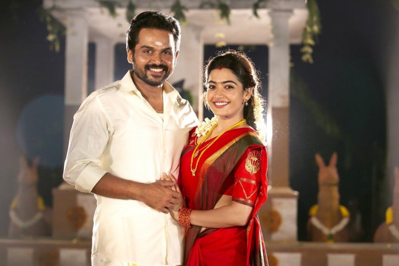 In 2021, Rashmika made her Tamil film debut opposite Karthi in the film 'Sulthan'. The film narrates the story of a young man, who was raised by gangsters, and vows to reform them. He finds the perfect opportunity to do so when some farmers approach the hoodlums for help against an evil man