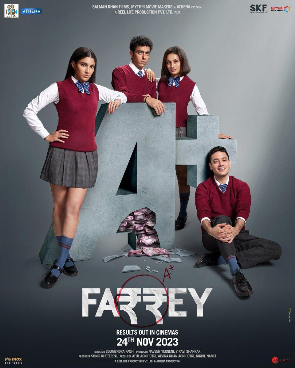 Farrey - April 5 (Zee5)Follow Niyati's journey into the world of academic deceit in 'Farrey,' where her exceptional intellect becomes entangled in a web of cheating and betrayal. With gripping suspense and unexpected twists, this thriller explores the dark side of ambition and the consequences of crossing moral boundaries.