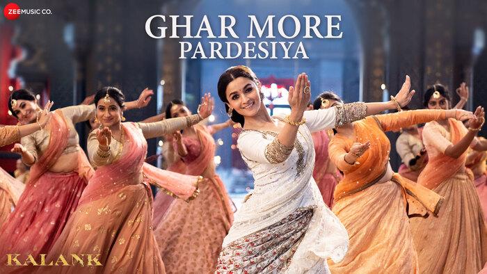 With Remo's classic choreography, 'Ghar More' from 'Kalank' is a visual treat. The graceful movements and intricate steps beautifully enhance the emotional depth of the song, making it a standout in the film's soundtrack