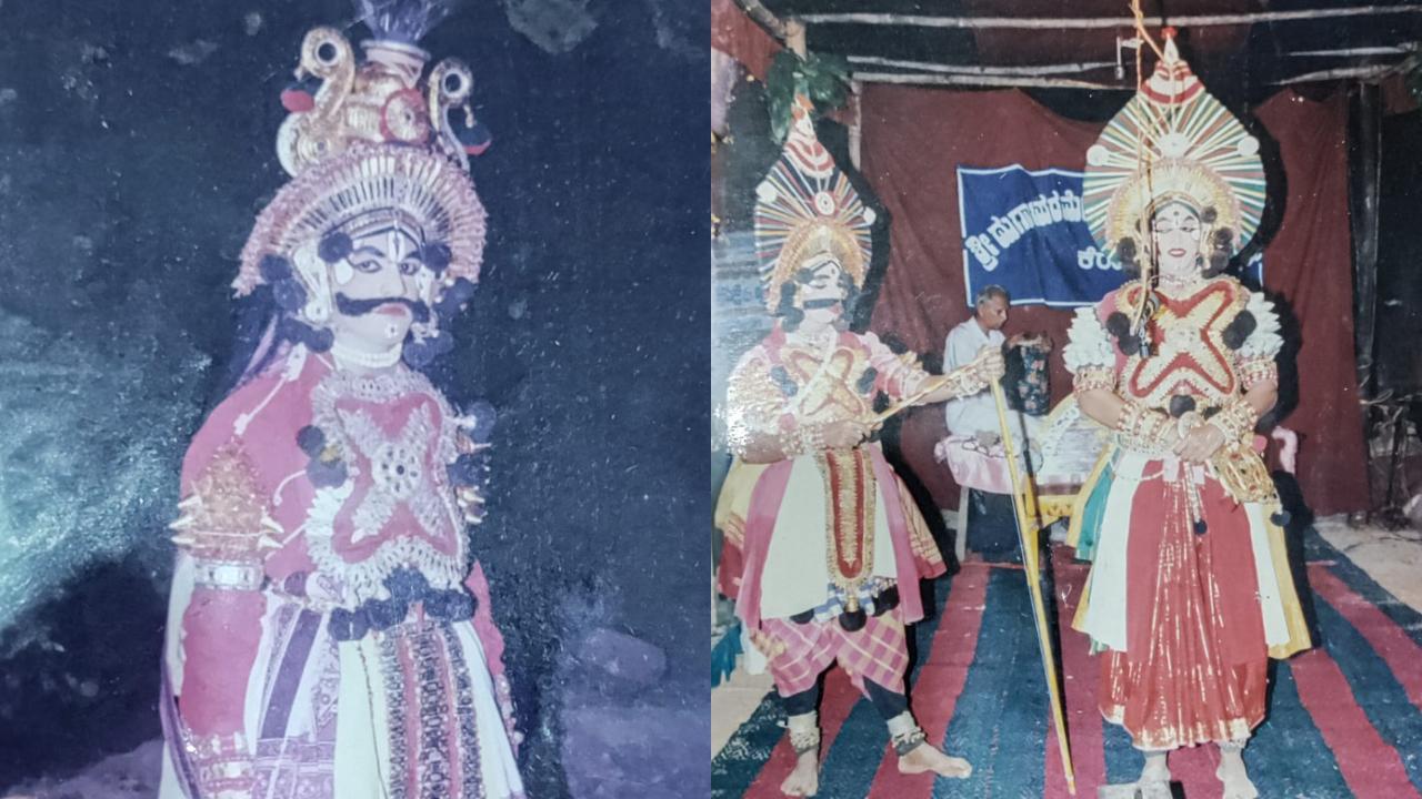 In Pics: When 'Kantara' star Rishab Shetty performed Yakshagana dance in school