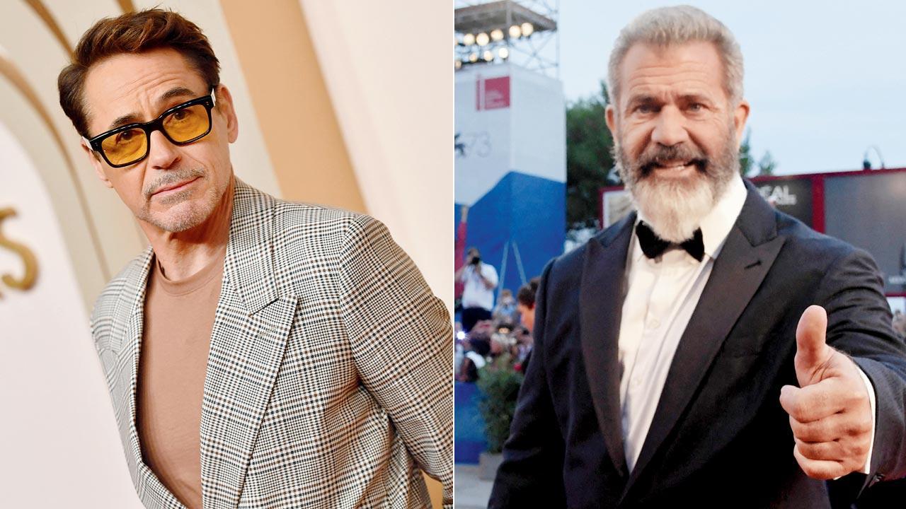 Mel Gibson calls Robert Downey Jr generous