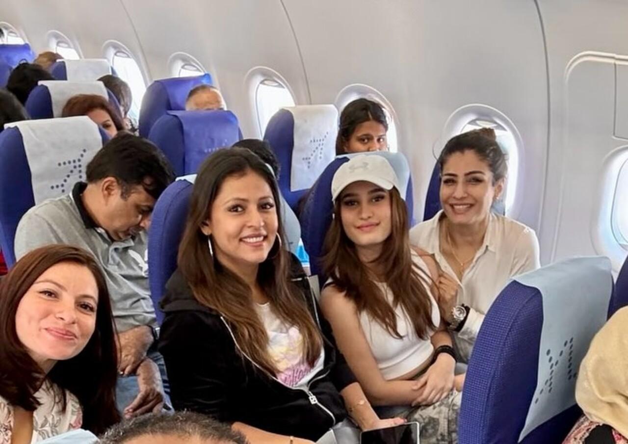 Raveena Tandon took a much-deserved break from work and took a quick trip with her daughters