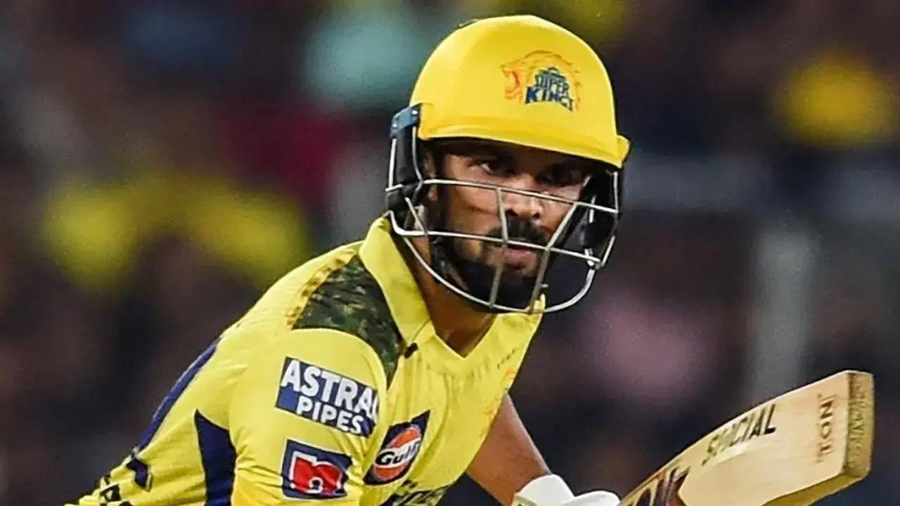 Ruturaj Gaikwad
In their previous match against Lucknow Super Giants, Chennai Super Kings captain Ruturaj Gaikwad played a crucial knock despite losing wickets in a quick session. Facing 60 balls, he played an unbeaten knock of 108 runs laced with 12 fours and 3 sixes