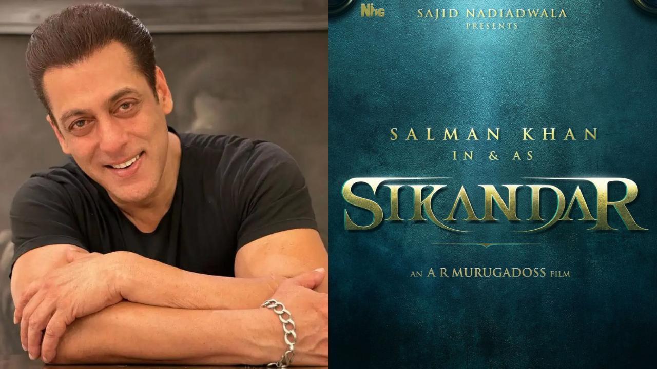 Salman Khan gives Eidi to fans, announces his film 'Sikandar'