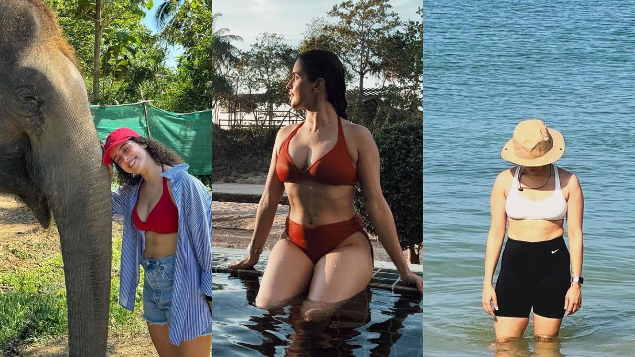Sanya Malhotra shares envious bikini pictures from her Thailand vacay album 