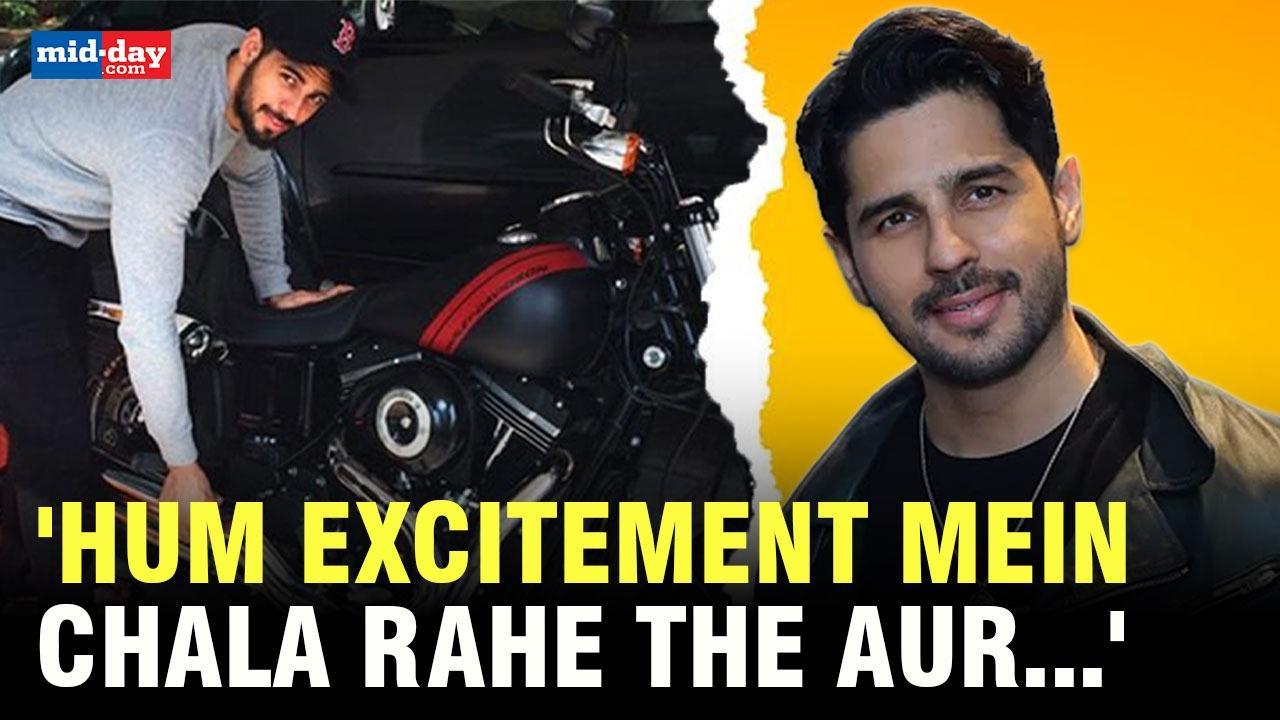 Sidharth Malhotra on his journey from Delhi to Mumbai, love for motorbikes