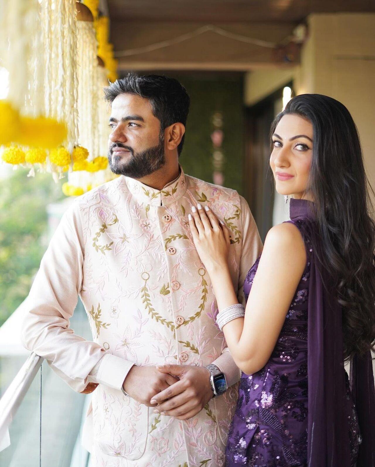 Priyanka Chopra's younger brother Siddharth got engaged to his long-time girlfriend Neelam Upadhyaya in an intimate ceremony in Mumbai