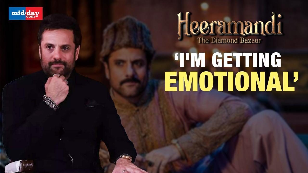 Heeramandi trailer: Fardeen Khan gets emotional at the launch