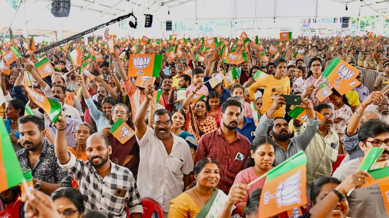 asserted more was yet to be done for Kerala and the nation's progress and solicited the support of the southern state for the BJP-led alliance in the Lok Sabha polls