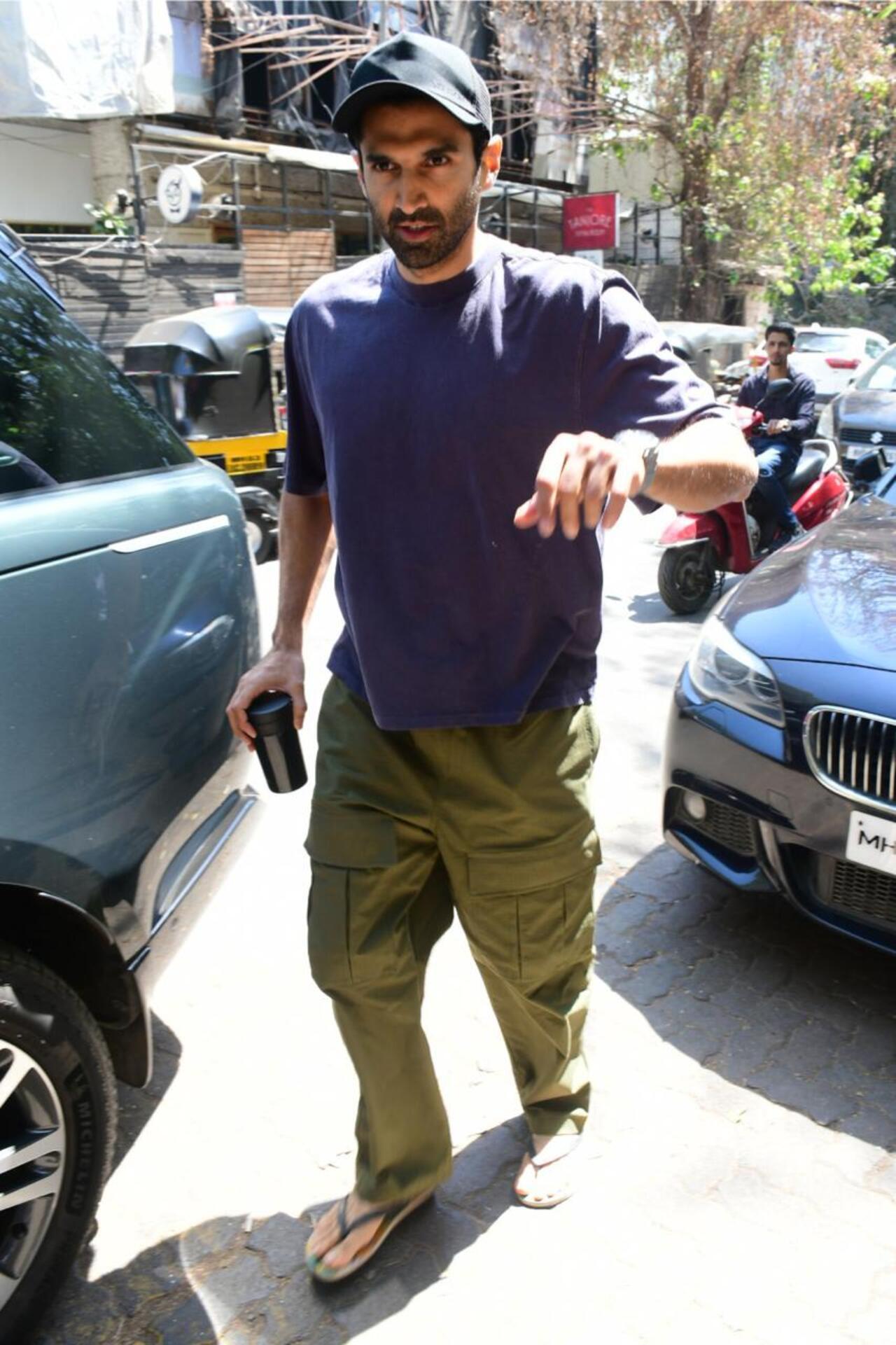 Aditya Roy Kapur was spotted in the city
