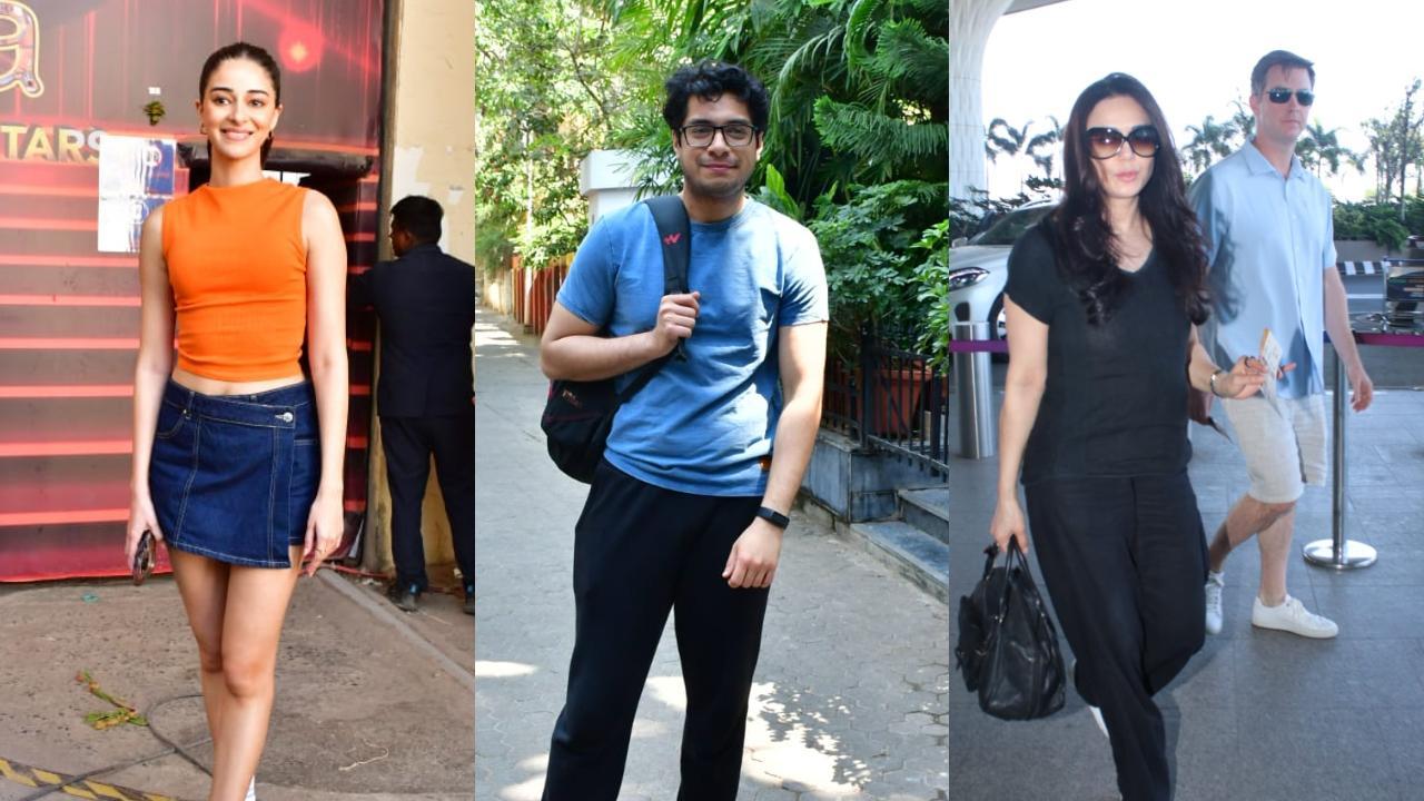 Spotted in the city: Ananya Panday, Junaid Khan, Preity Zinta and others