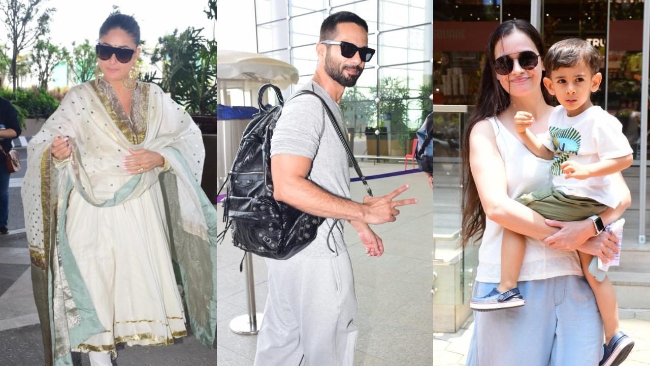 Spotted in the city: Kareena Kapoor, Dia Mirza, Shahid Kapoor and others
